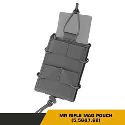 Bolsa táctica para cargador MOLLE de liberación rápida