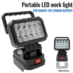 Makita BL1830 lámpara LED de trabajo recargable para acampar