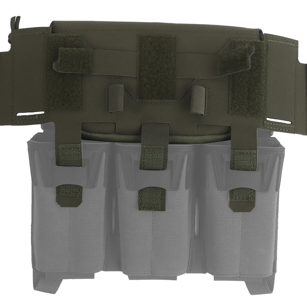 Bolsa de almacenamiento táctica de segunda capa estilo camuflaje para administrador, bolsa Triple Mag de calibre múltiple, chaleco Airsoft, accesorio portador de placa - imagen 3