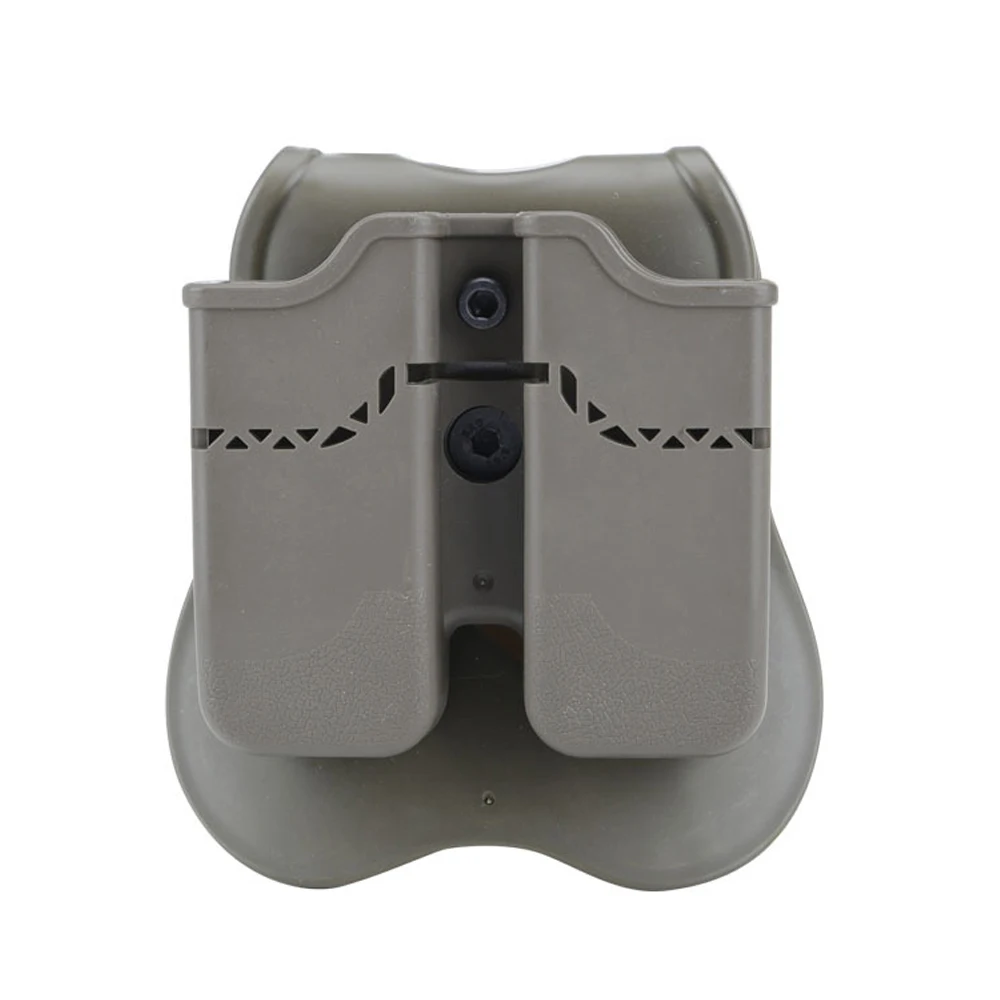 Funda de Airsoft para revistas, funda doble para revistas, compatible con Glock 17/19/22/23/26/27/32/34/37/38/39 1991, RETTA 92 PX4, de tiro rápido - imagen 4