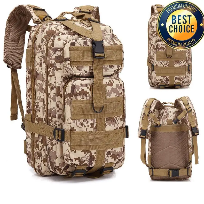 Mochila táctica 3P para exteriores, bolsa de primeros auxilios de 30L, deporte, senderismo, Camping, caza, escalada, montar, entrenamiento - imagen 5