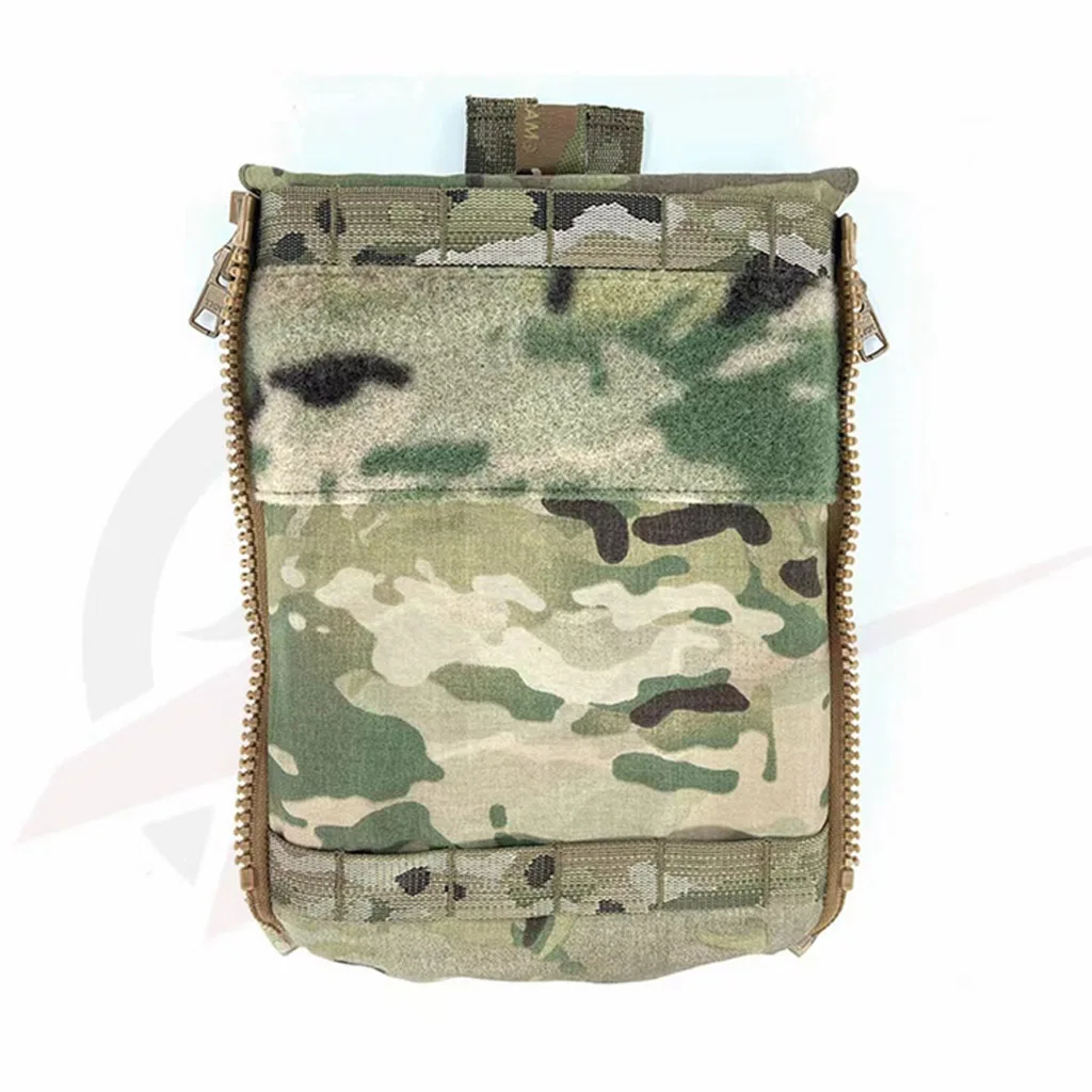 Bolsa de agua con Panel trasero táctico para exteriores, chaleco FCPC V5, portador de placa, bolsa de hidratación, bolsa táctica multiusos con cremallera - imagen 2