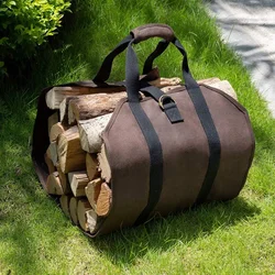 Bolsa ripstop para leña – Táctica y resistente