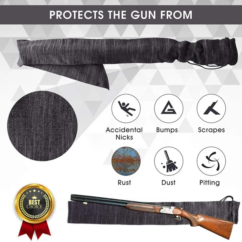 Calcetines de pistola con tratamiento de silicona, diseño Flexible, punto, caza, tiro, Rifles, miras, empuñaduras de pistola, accesorios de caza - imagen 3