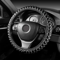 Funda de volante antideslizante trenzada universal para coche