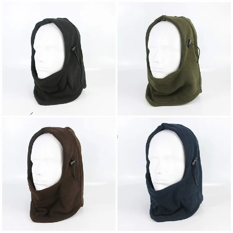 Rusia Fan Fuerzas Especiales invierno pesado Cachemira montaña frío cabeza cubierta cara máscara bufanda cuello manga - imagen 2