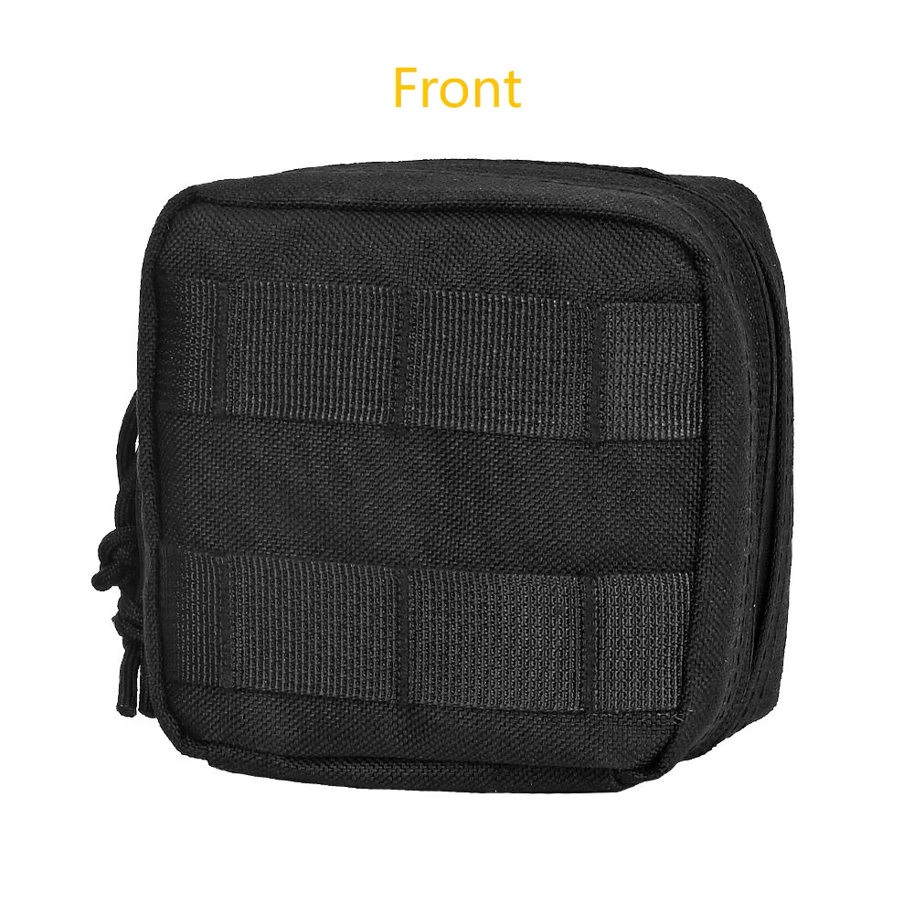 Riñonera Mini EDC MOLLE de dos piezas, bolsa de utilidad para cuchillo/linterna, paquete de cinturón de caza para senderismo al aire libre - imagen 5