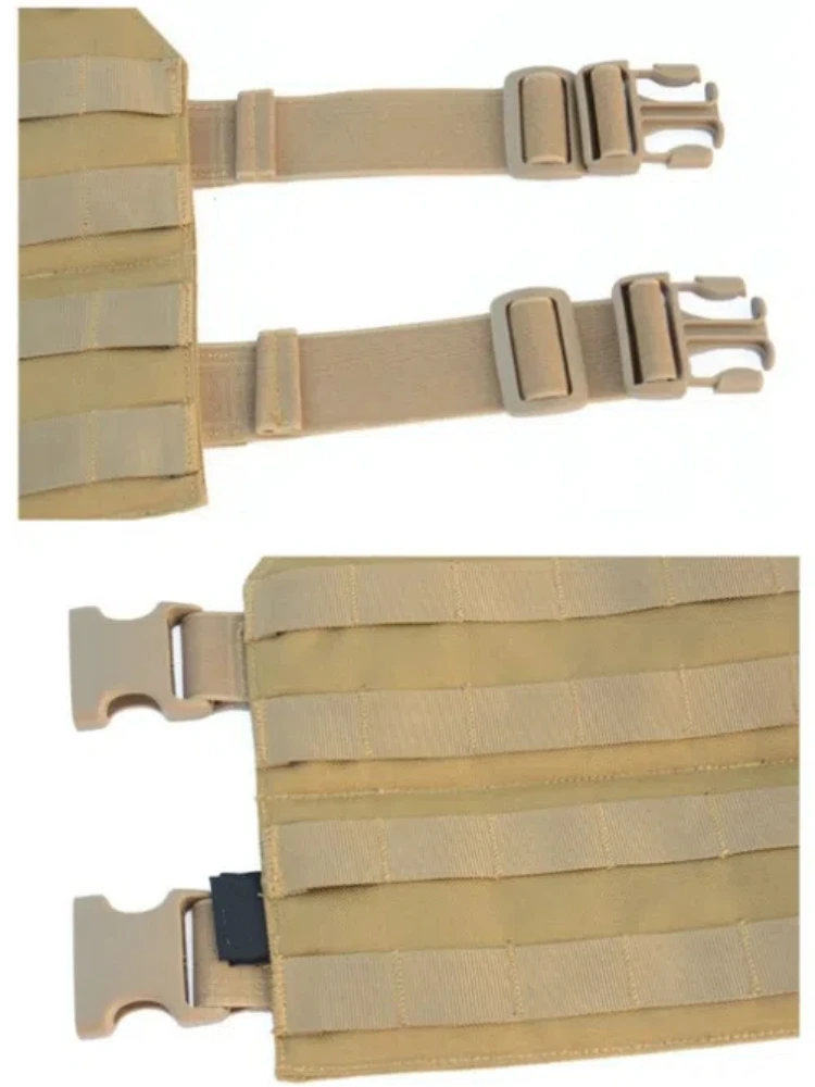 Módulo táctico plataforma MOLLE Kit de accesorios correa para pierna correa para muslo placa para pierna al aire libre - imagen 3