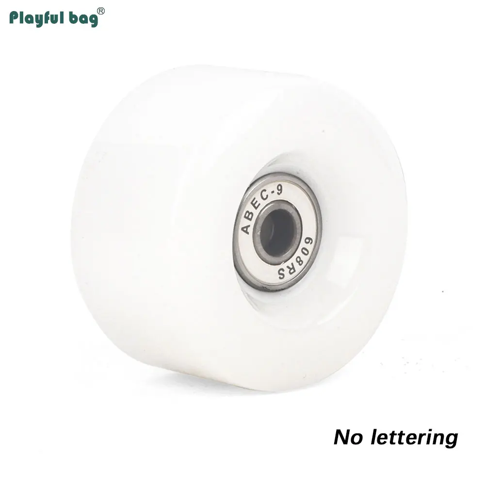 Ruedas de Flash para monopatín de doble fila, accesorio de rueda blanco perla intermitente, gradiente, 90A, 58x32MM, 4 colores, AMB309 - imagen 5