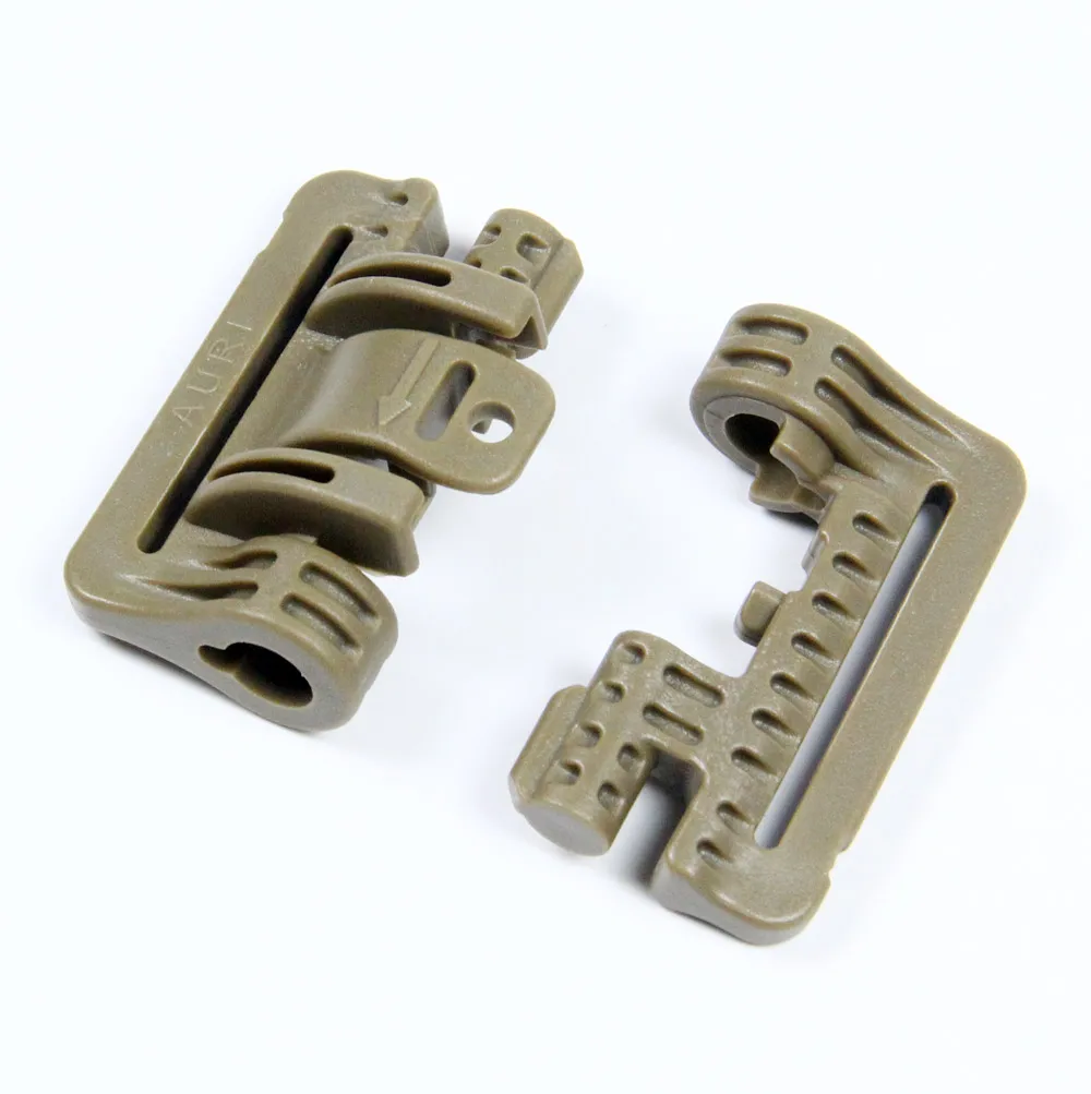 Hebillas de liberación rápida para chaleco táctico, accesorios de correas de hombro, hebillas de fijación, 1 par - imagen 5