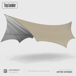 Toldo octogonal 5,1x5,1 m – Parasol impermeável antihumedad