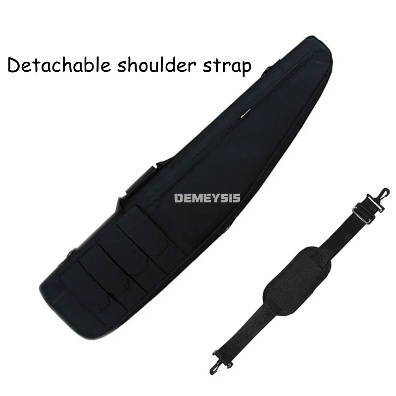 Bolsa para pistola de 70, 95 y 115cm, bolsa táctica para Rifle, mochila, carabina de francotirador, tiro Airsoft, bolsos de hombro para herramientas de caza - imagen 4