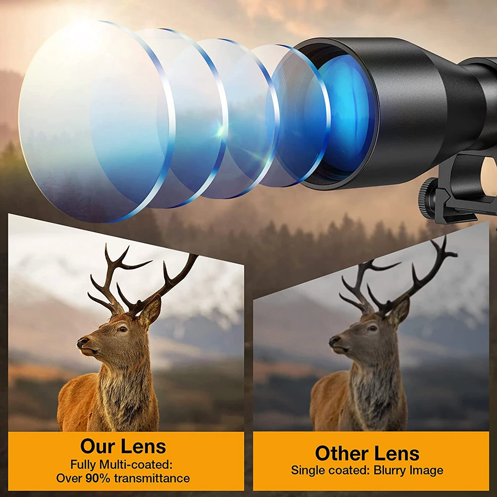 Mira telescópica para Rifle compacta 4x32, óptica para mira telescópica para caza, mira telescópica para riel Picatinny de 11/20mm - imagen 3