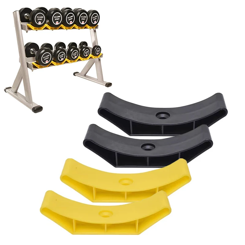 Soporte para mancuernas con bandejas media luna y discos - imagen 5