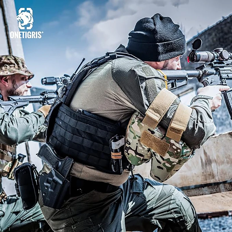 ONETIGRIS-bolsa de descanso para tiro, bolsa de tiro sin relleno, bolsa de arena para apretar para descanso de pistola, para tiro de largo alcance, fotografía de objetivo de caza - imagen 5