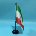 Black plastic pole