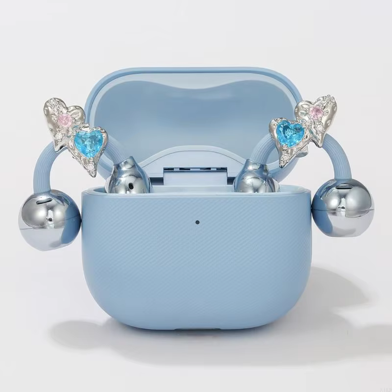 Gancho para oreja Freeclip corazón metálico para decoración - imagen 5
