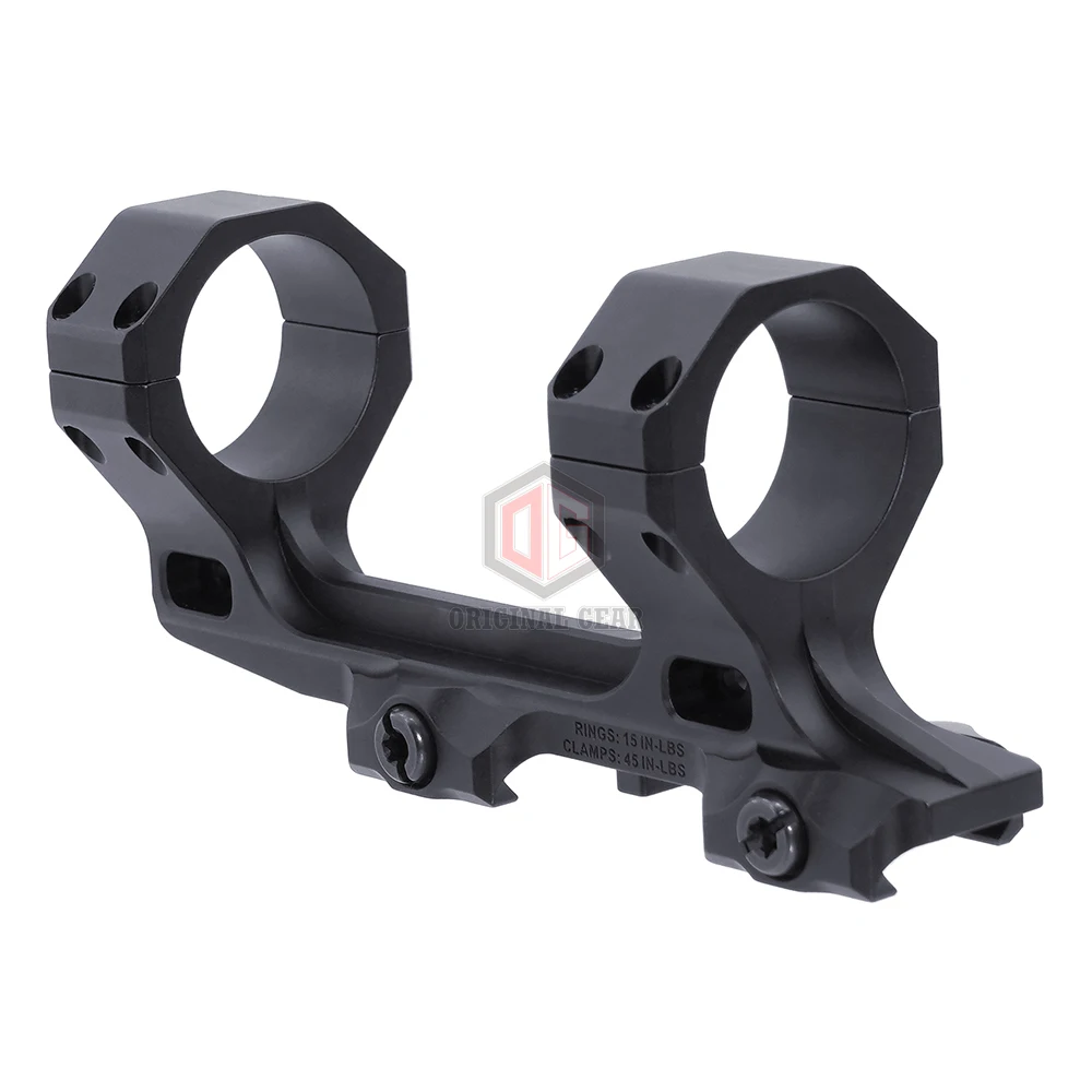 Soporte para mira telescópica Airsoft AS REP de 1,54 ", 30mm, 0MOA, montaje óptico de aluminio apto para riel Picatinny de 20mm con marcas originales - imagen 3