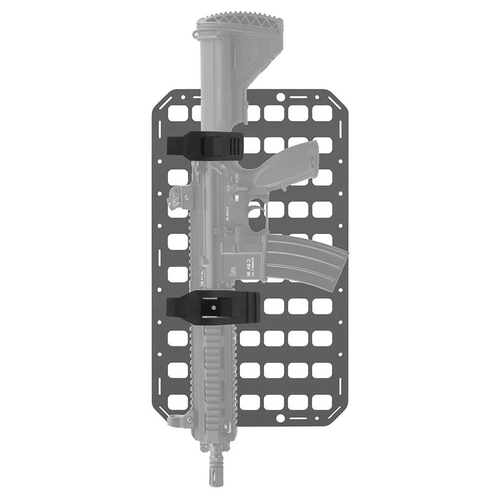 Panel táctico Molle para asiento de coche, Base de almacenamiento trasera, funda para Rifle, bolsa para revista Airsoft QLS RTI G-Code, accesorios adaptadores fijos - imagen 5