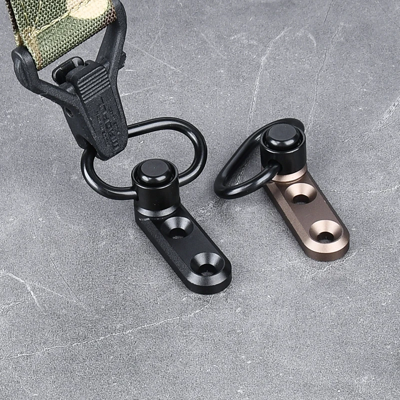 WADSN-cabestrillo Rápido de Metal QD, hebilla de correa giratoria, Base Vertical, montaje Mlok Keymod, riel táctico Airsoft Scout, accesorios - imagen 5