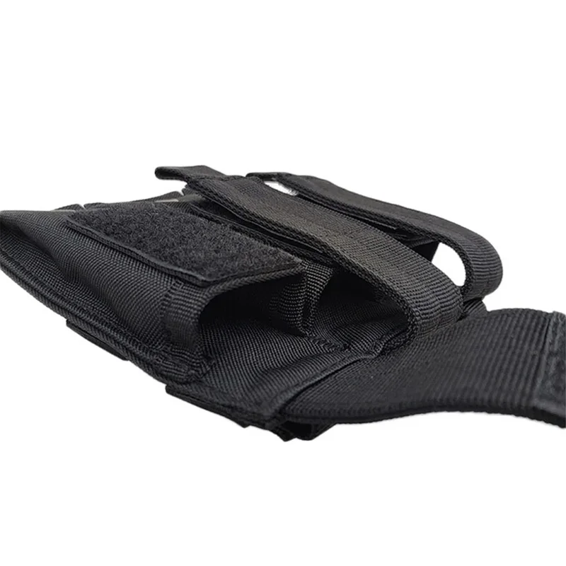 OPHIDIANTAC-bolsa Triple para pistola Mag Molle, tapa abierta para exteriores, individual, doble, 9mm, funda cartuchera para G-M1911 92F CZ7 - imagen 3