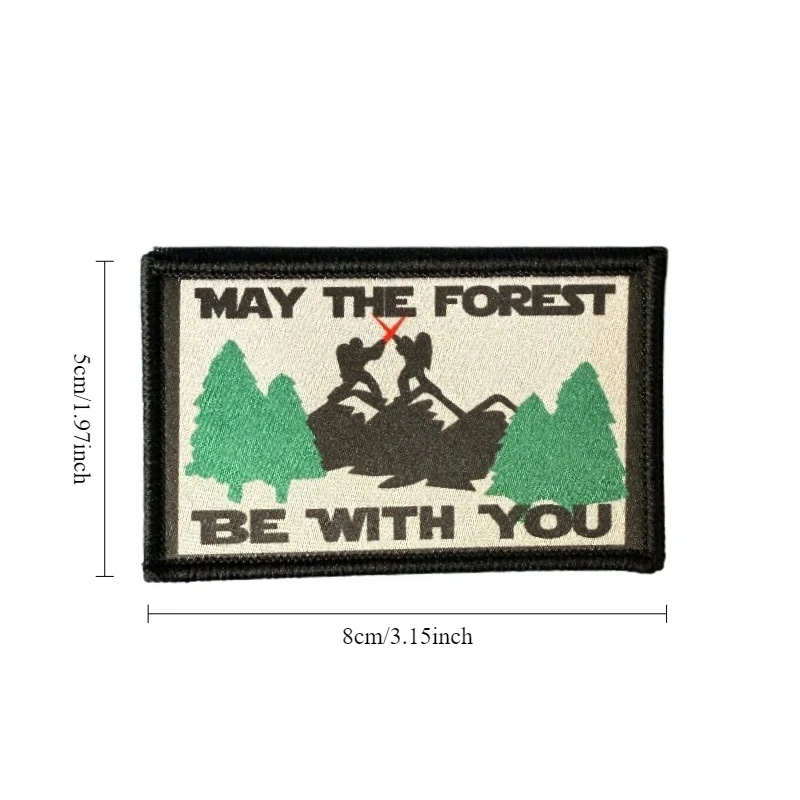 Parche táctico de pingüino "Paquetes de Madagascar", insignia de moral con gancho y bucle de impresión divertida, brazalete militar, pegatinas para mochila - imagen 5