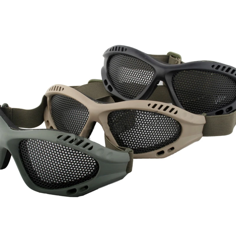 Emersongear gafas tácticas gafas equipo de protección Airsoft malla de acero protector de ojos deporte caza ciclismo senderismo al aire libre - imagen 2