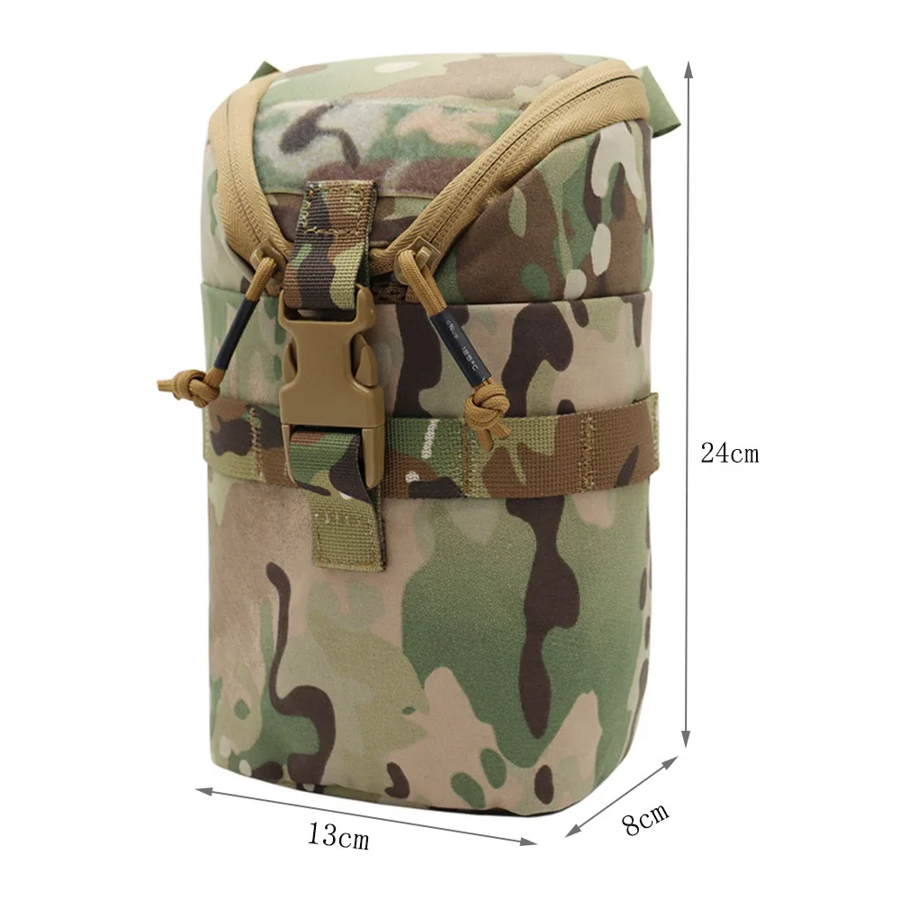 Bolsa Molle táctica para exteriores, accesorio lateral, bolsa de utilidad impermeable, organizador de herramientas EDC, práctica bolsa de caza - imagen 2