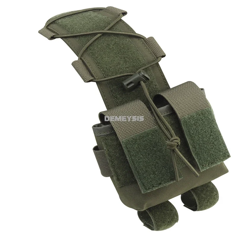 Bolsa de batería para casco táctico, paquete de batería MK2, paquete de contrapeso para casco, accesorios para casco rápido para caza Airsoft al aire libre - imagen 3