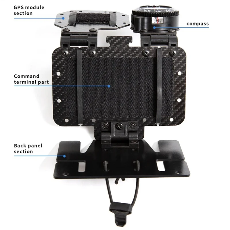 Chaleco táctico Soporte para teléfono Módulo B Accesorio de navegación multifuncional para caza TB1451-B - imagen 3