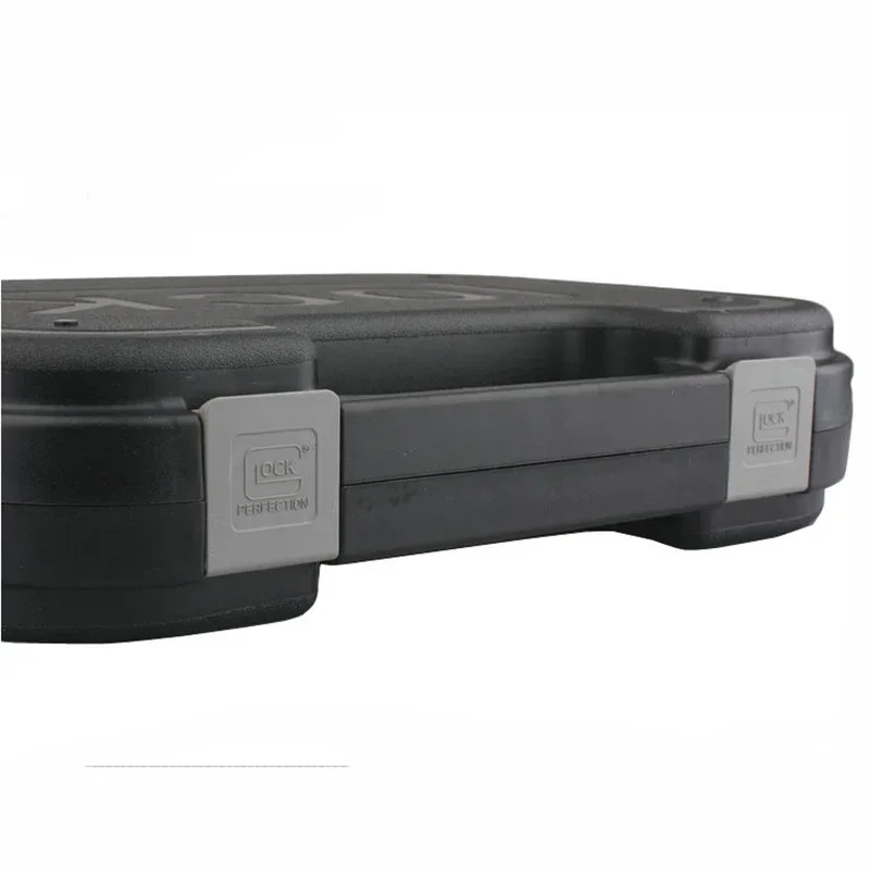 Caja de almacenamiento para GLOCK, estuche portátil multifuncional para pistola al aire libre, funda táctica ABS impermeable para maleta de caza G17 - imagen 3