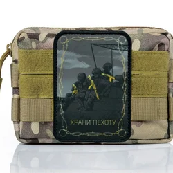 Parche táctico de moral con velcro – Militar para uniforme y equipo