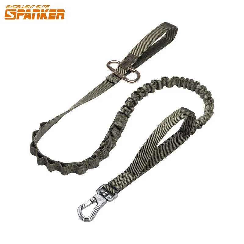Correa táctica para perros medianos y grandes, cuerda elástica para entrenamiento al aire libre, tracción para mascotas - imagen 2