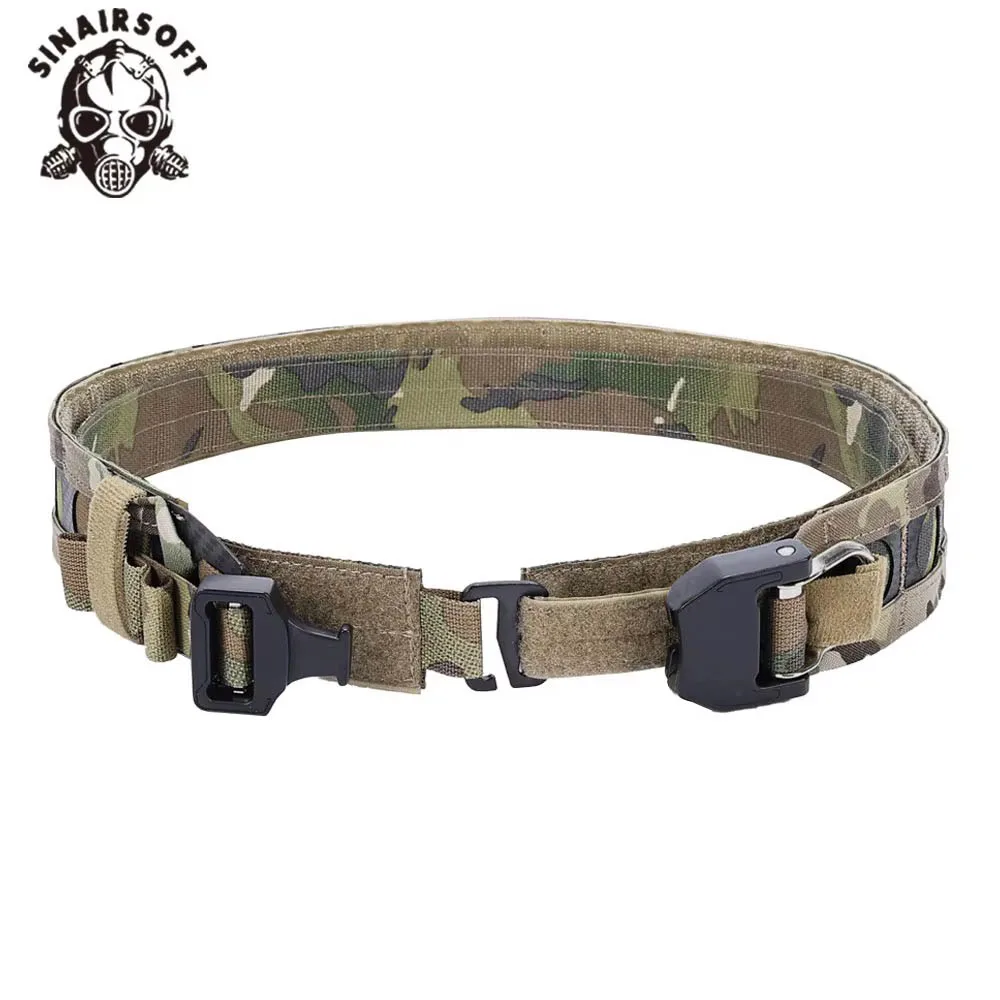 FC MOLLE Bison Cinturón táctico perfil bajo anillo D Airsoft caza - imagen 5