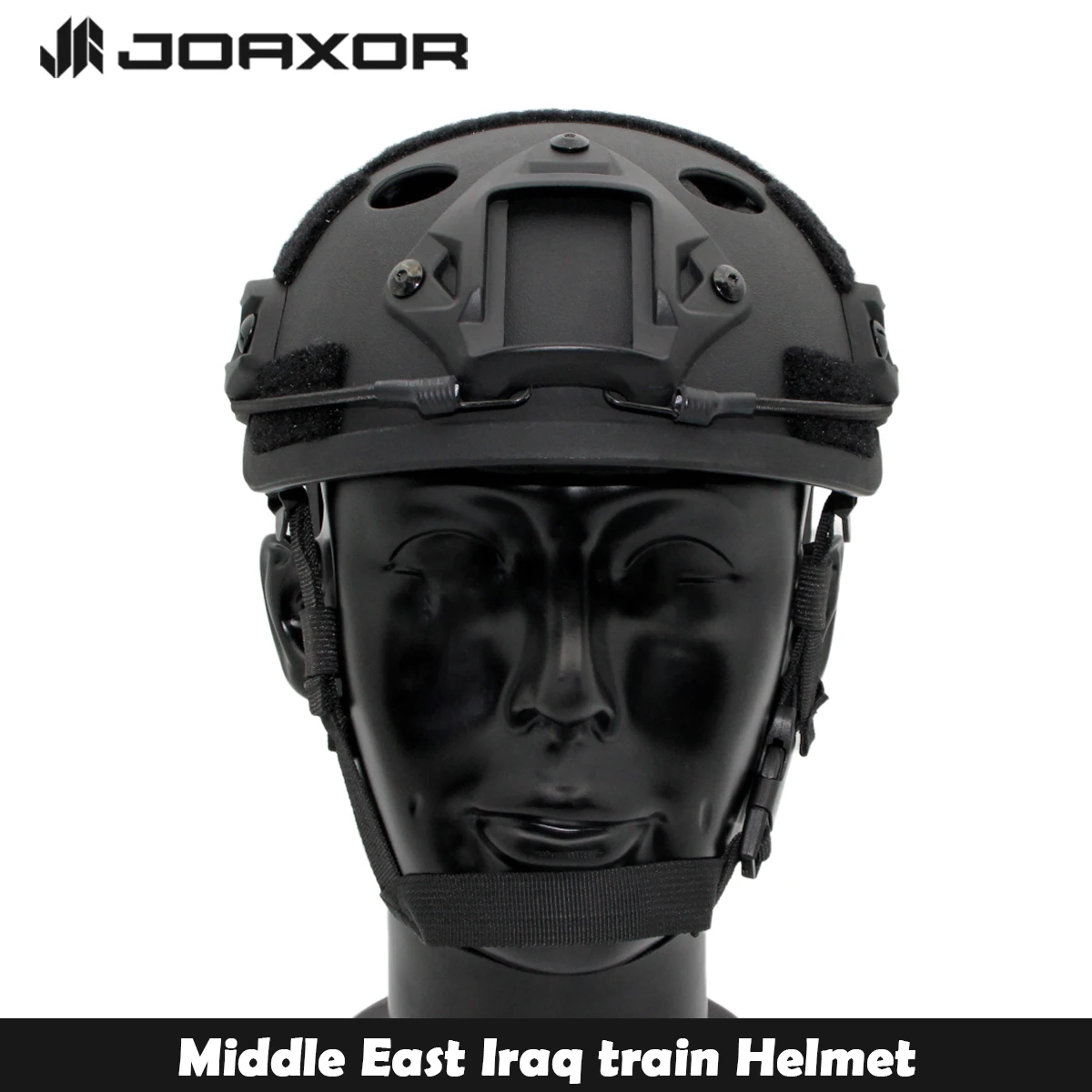JOAXOR-Casco táctico de entrenamiento para ciclismo, protección de seguridad anticolisión con rieles laterales, para Oriente Medio - imagen 3