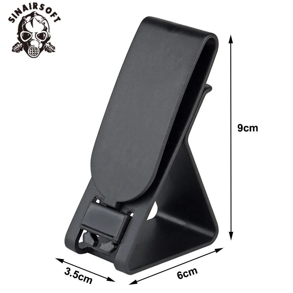 Soporte de cinturón para auriculares tácticos, colgador de auriculares de tiro, cintura Molle para IPSC IDPA USPSA Walker Peltor, accesorios de engranaje de cinturón - imagen 2