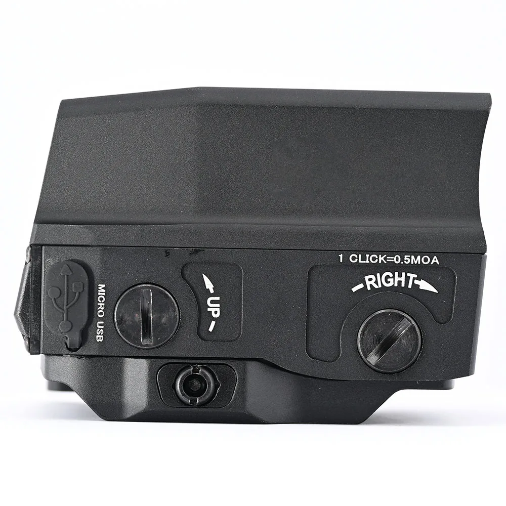 Colimador holográfico a prueba de golpes con punto rojo, soporte de riel de bloqueo rápido de 20mm para caza táctica y tiro al aire libre - imagen 3