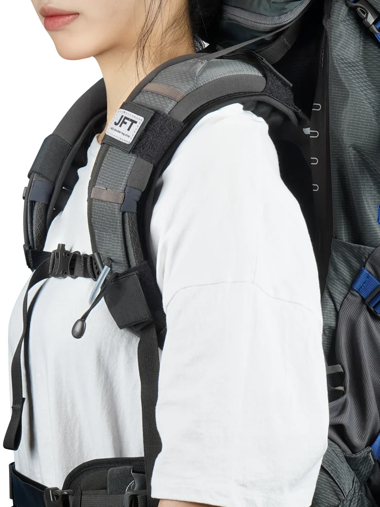 Mochila de descompresión 3D, cojín con hombrera para montañismo, bolsa resistente (inflarse por presionar) - imagen 3