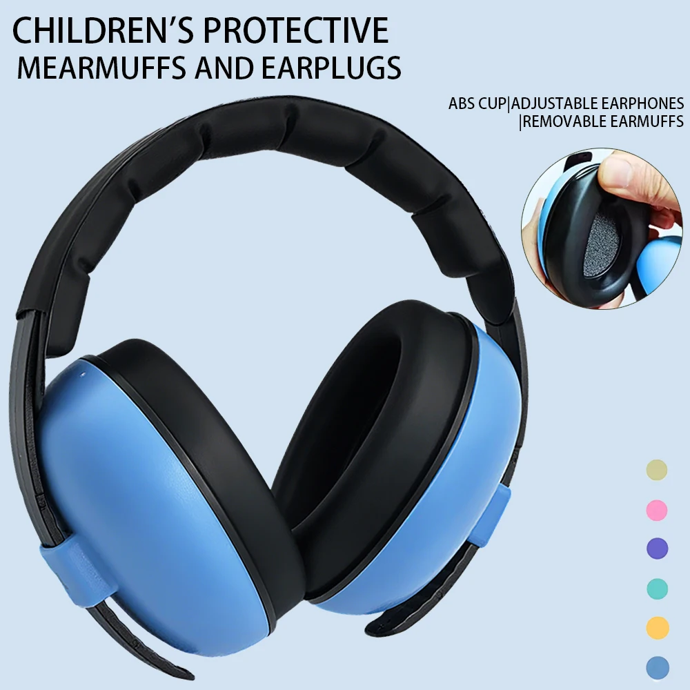 Orejeras insonorizadas para bebés, auriculares insonorizados con reducción de ruido, orejeras para dormir con reducción de ruido para aviones para niños, lo más nuevo