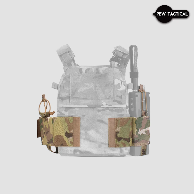 PEW TACTICAL Wingman V2 bolsa para radios personales de cuerpo grande FCPC V5 AIRSOFT UA43 - imagen 3