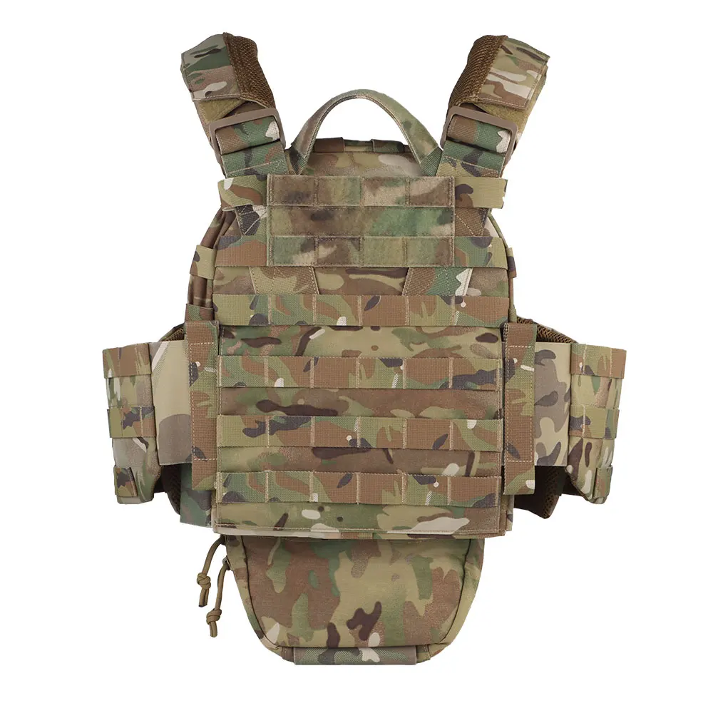 Chaleco táctico FCSK 2,0, chaleco de caza JPC de baja visibilidad FCPC Airsoft Paintball CS, chaleco protector Molle, bolsa para revistas - imagen 4