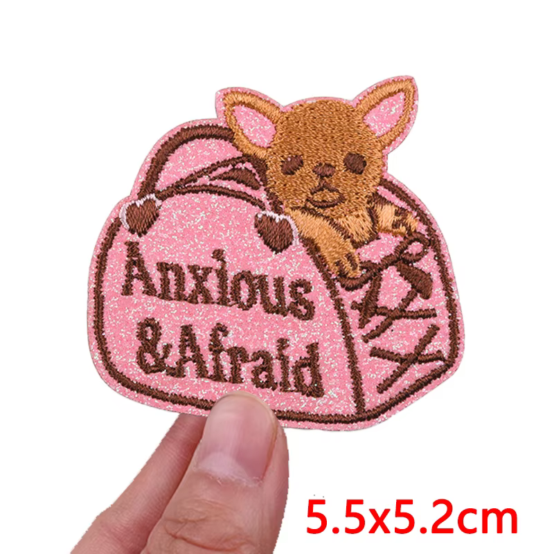 Parche bordado termoadhesivo de animales estilo dibujos animados - imagen 2
