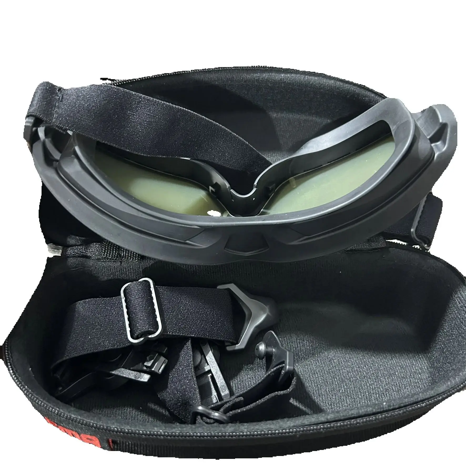 Gafas tácticas FMA de una sola/doble capa, antiniebla, a prueba de viento, lentes endurecidas de alta resistencia, protección para deportes al aire libre