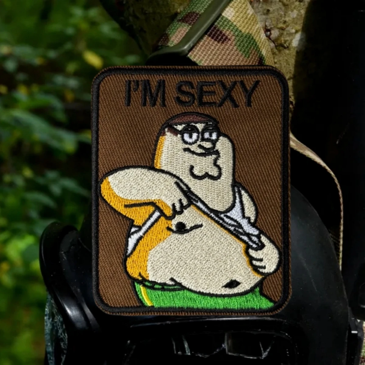 Parche táctico bordado con velcro Peter para chaleco MOLLE - imagen 2
