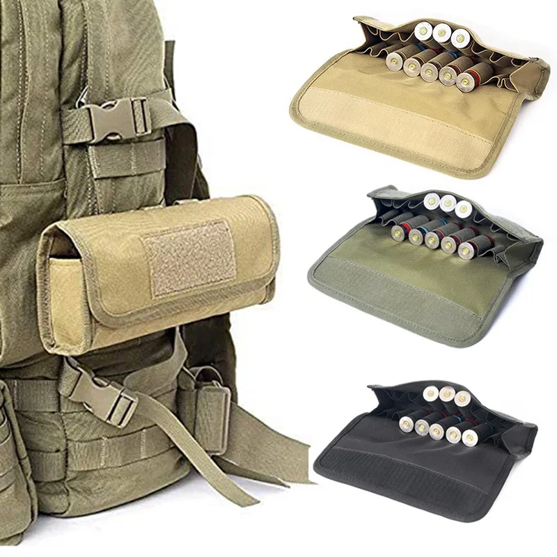 Bolsa táctica Molle de 18 cartuchos para revistas, bolsa de cintura para escopeta de calibre 12/20, soporte para Mag de caza, accesorios - imagen 4
