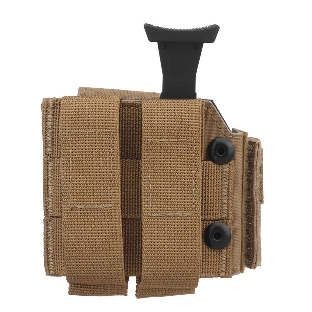 Funda de liberación rápida táctica ligera, caza, funda de tiro Molle Airsoft Glock accesorios de caza - imagen 4