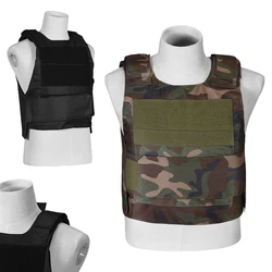 Camiseta táctica militar blindada ajustable para airsoft y caza hombre
