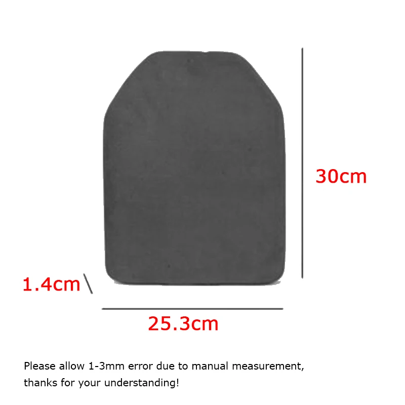 Chaleco táctico Airsoft, placas EVA, chalecos portadores de cuerpo, placa de choque SAPI para caza al aire libre, Paintball, juego de guerra, protección, 2 uds. - imagen 3