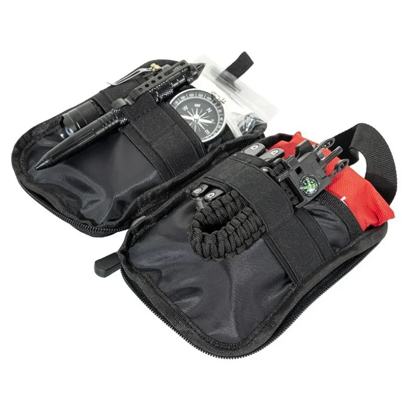 Bolsa de herramientas táctica Molle EDC, botiquín de primeros auxilios, bolsa para teléfono móvil, riñonera, bolsa de caza de utilidad de emergencia médica de viaje - imagen 5