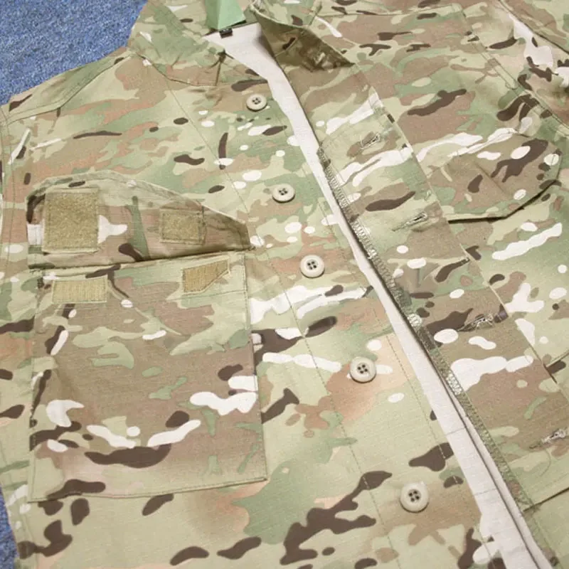 Ropa de combate, camisas para hombre, Tops, ropa de caza, senderismo, deportes al aire libre, Camping táctico BD6880 - imagen 3